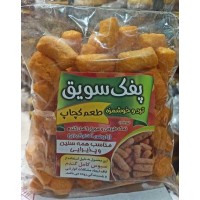 پفک طبیعی در دو طعم کچاپ و پنیری پفک طبیعی در دو طعم کچاپ و پنیری